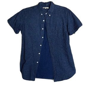 Madewell Men's  Short Sleeve Button Up Shirt Size Small